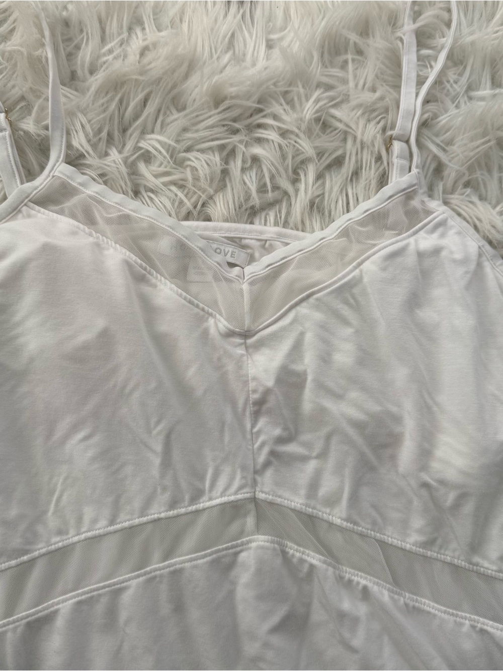 Women’s Honeylove Black & White Sleep Cami Pajama Set - Picture 4 of 7